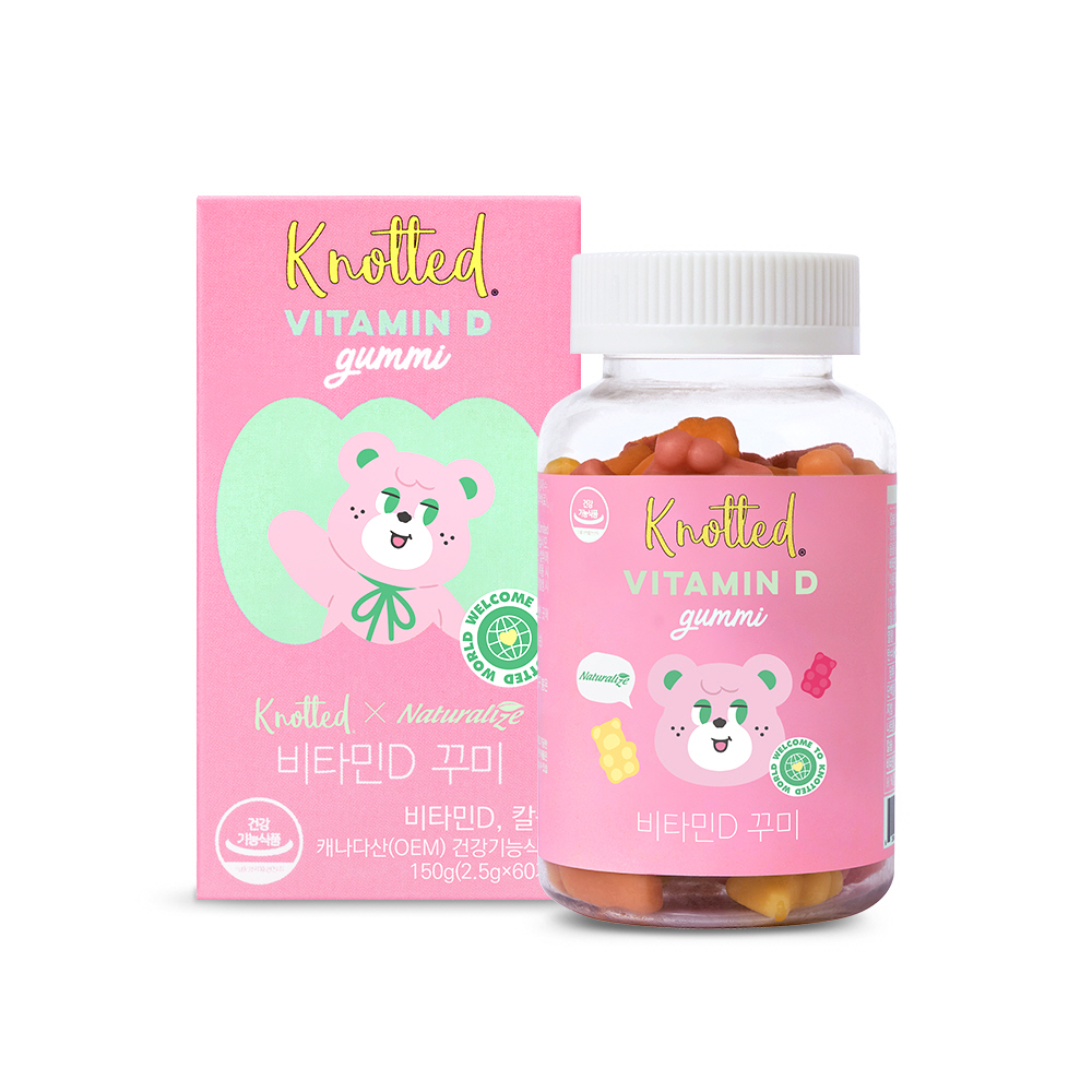 노티드 비타민D 60 꾸미 젤리